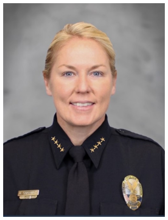 A Head Shot Image of the Henderson Police Department Chief Hollie Chadwick