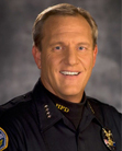 A Head Shot Image of the Henderson Police Department Chief Richard D Perkins