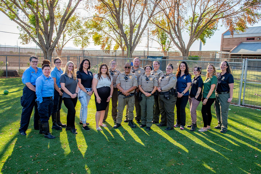 Henderson Police Department Animal Care and Control Officers' Group Photo