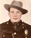 An Old Head Shot Image in Sepia of Patrolman Edward Frank Meagher